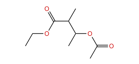 Ethyl 3-acetoxy-2-methylbutanoate